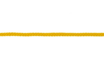 Baumwollkordel, Doppelgewebe, 5 mm, ocker, 0,5 m